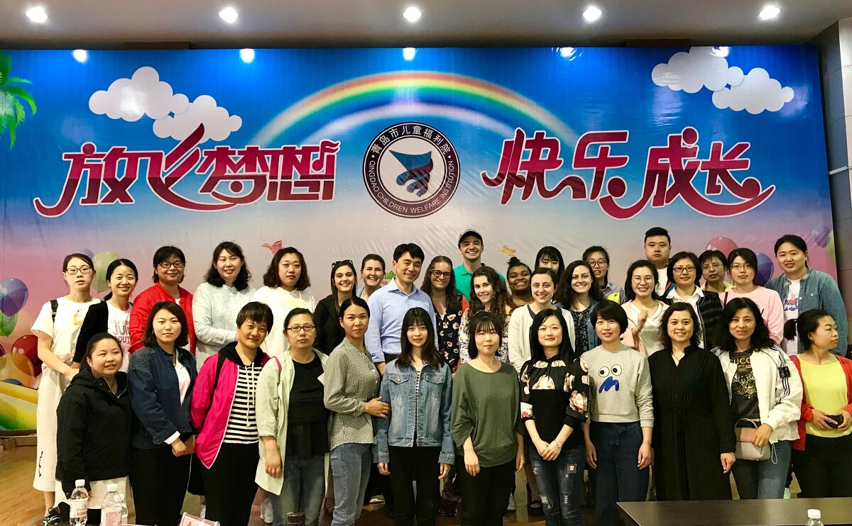 Saint Vincent group with Chinese teachers
