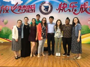Saint Vincent group in China School