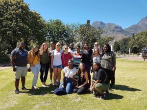 Group of students in Cape Town Study Abroad